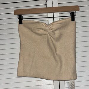 Knit Tie Tube Top